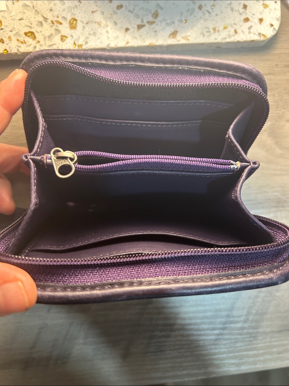 Coach Neo collection zip-around wallet Vintage Y2K GUVC - Picture 6 of 12